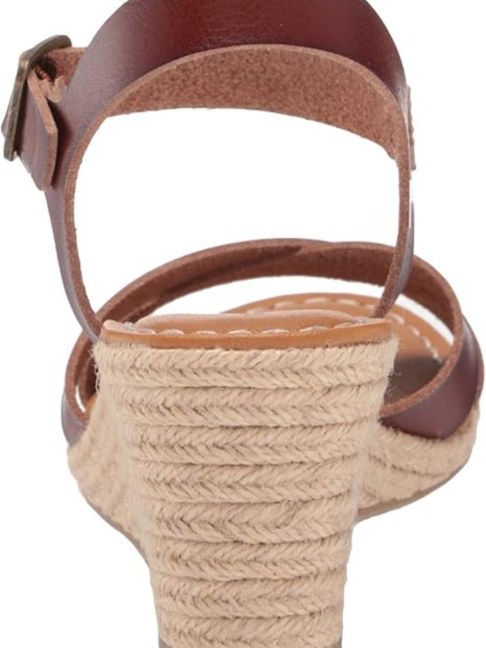 Women's Ankle Strap Espadrille Wedge Sandal - Picture 4 of 5